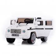 Радиоуправляемый детский электромобиль Mercedes Benz G55 White Luxury 12V 2.4G