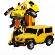 Радиоуправляемый робот трансформер Jeep (30 см)