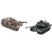 Радиоуправляемый танковый бой (советский T90 + Abrams США)