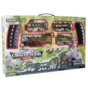 Детская железная дорога Classical Train на батарейках (свет, звук, дым, 18 деталей)