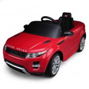 Электромобиль для детей джип Land Rover Evoque красный 12V на пульте (свет, звук, 120 см)