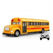 Радиоуправляемый школьный автобус Double E 1:18 2.4G
