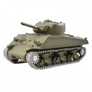 Радиоуправляемый танк Ginzzu M4A3 Sherman 1:16 3898-1 PRO  (металлическая версия, дым, свет, звук, стрельба, 41 см)