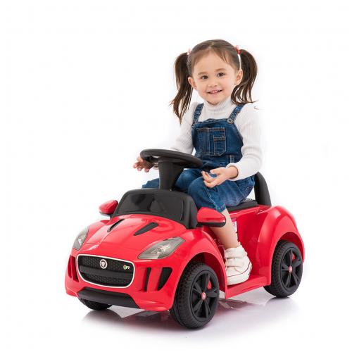 Детский электромобиль-каталка Jaguar 6V 2.4G красный