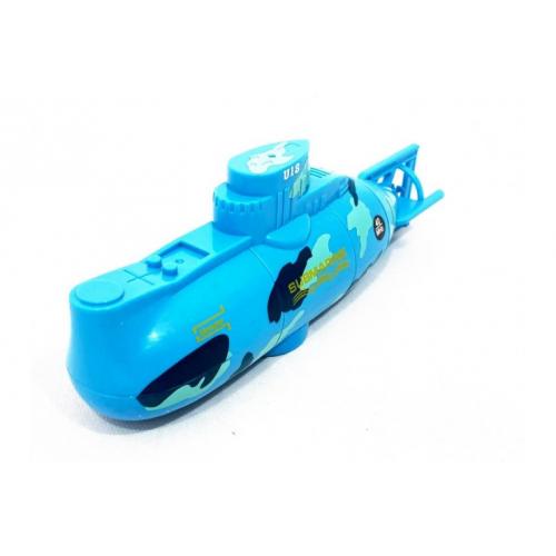 Подводная лодка на радиоуправлении, 15 см, синяя