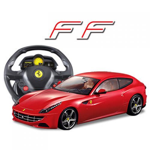 Радиоуправляемая модель автомобиля Ferrari FF 1:14, пульт-руль (31 см)