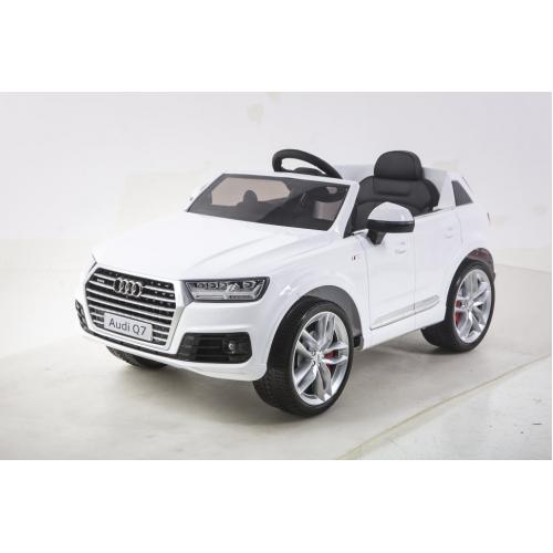 Детский электромобиль Audi Q7 LUXURY 2.4G - White - HL159-LUX-W