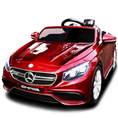 Детский электромобиль Mercedes Benz S63 LUXURY 2.4G - Red - HL169-LUX-R
