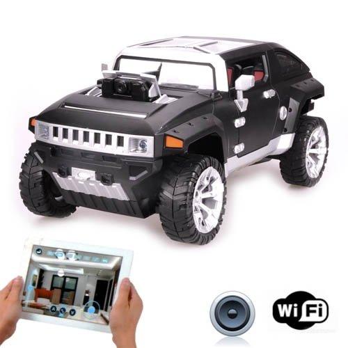 Радиоуправляемый джип с КАМЕРОЙ Wi-Fi Hummer (управление с телефона, 34 см)
