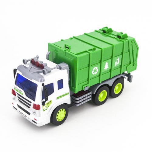 Радиоуправляемый грузовик - мусоровоз (27 см, свет)