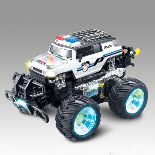 Радиоуправляемый джип трюковой полицейский Acrobatic Dancing Police Car 1:14 (свет, 30 см)