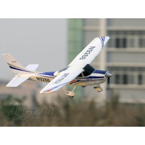 Самолет радиоуправляемый Art-tech Brushless Cessna 182 (400 class EPO) - 2.4G (размах 98 см)