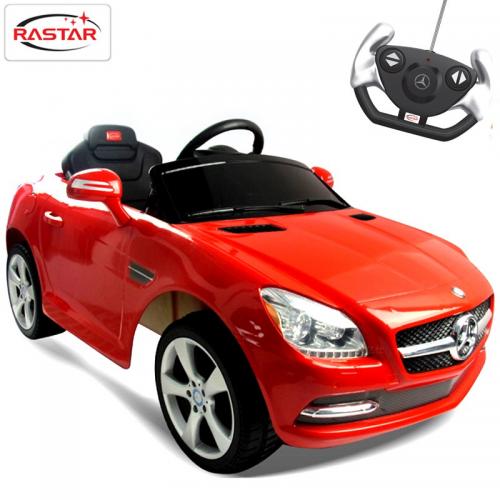 Радиоуправляемый детский электромобиль Rastar Mercedes SLK CLASS красный (110 см)