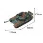 Радиоуправляемый танк T-90 Владимир 1:20 (пневмопушка, 36 см)