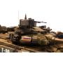 Большой радиоуправляемый танк Россия Т-90 масштаб 1:16 (65 см, дым, звук, пневмопушка)