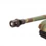 Радиоуправляемый танк German King Pro 1:16 (металл. гусеницы, пневмопушка, дым, 64 см)