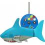 Радиоуправляемая рыбка-акула (синяя, водонепроницаемая в банке)