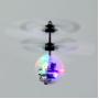 Радиоуправляемая летающая игрушка-вертолет Мигающий Шар (подсветка, 14 см)