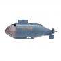 Подводная лодка радиоуправляемая (мини, 10 см, аккумулятор)