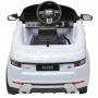 Электромобиль для детей джип Land Rover Evoque белый 12V на пульте (свет, звук, 120 см)