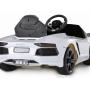 Электромобиль для детей радиоуправляемый Lamborghini Aventador LP 700-4 белый (звук, свет, 110 см)