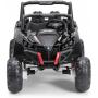 Двухместный полноприводный электромобиль Black Carbon UTV-MX Buggy 12V 