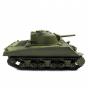 Радиоуправляемый танк Ginzzu M4A3 Sherman 1:16 3898-1 PRO  (металлическая версия, дым, свет, звук, стрельба, 41 см)